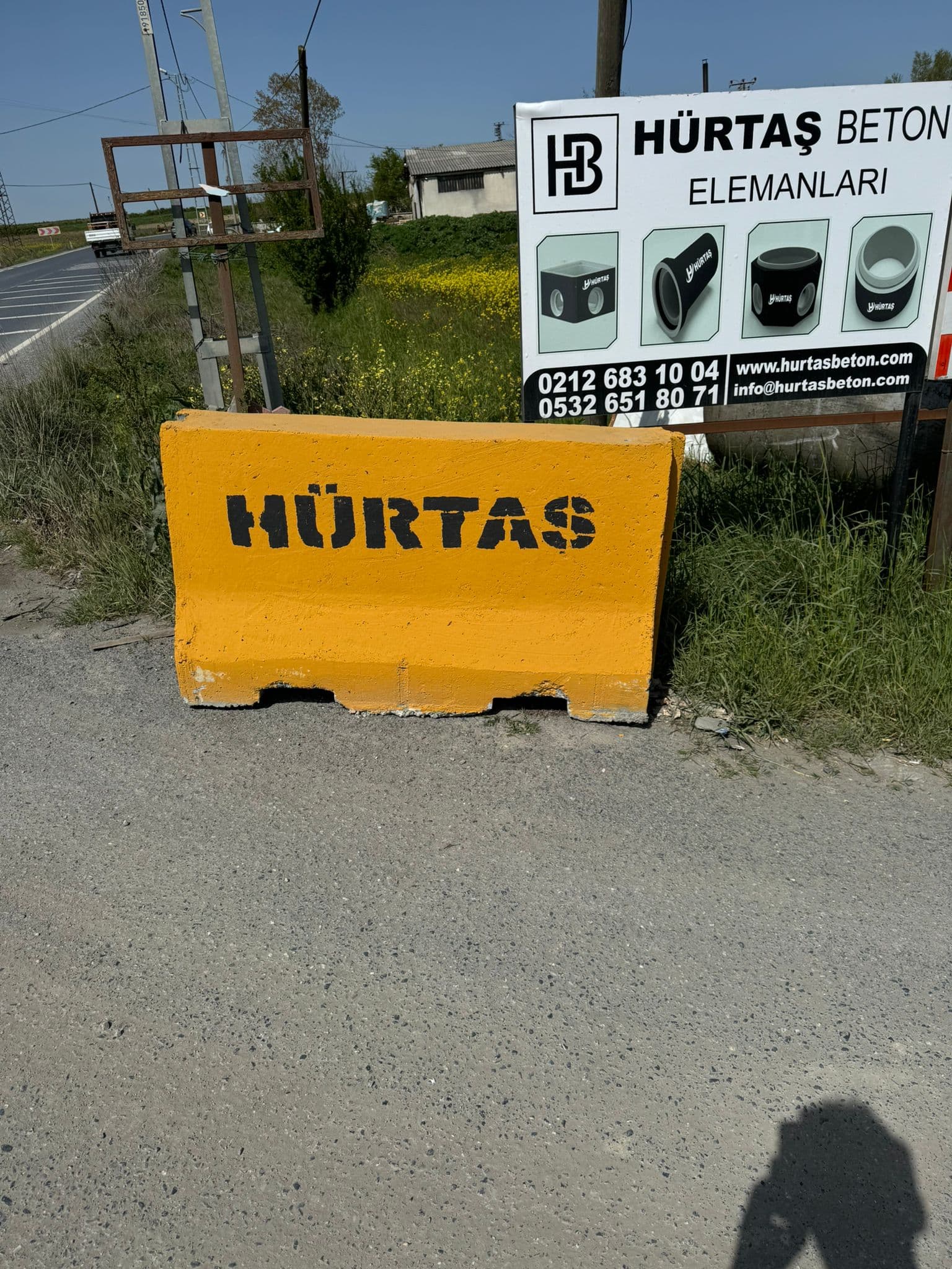 hürtaş beton bariyer