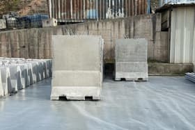 2 Metrelik Beton Güvenlik Bariyeri