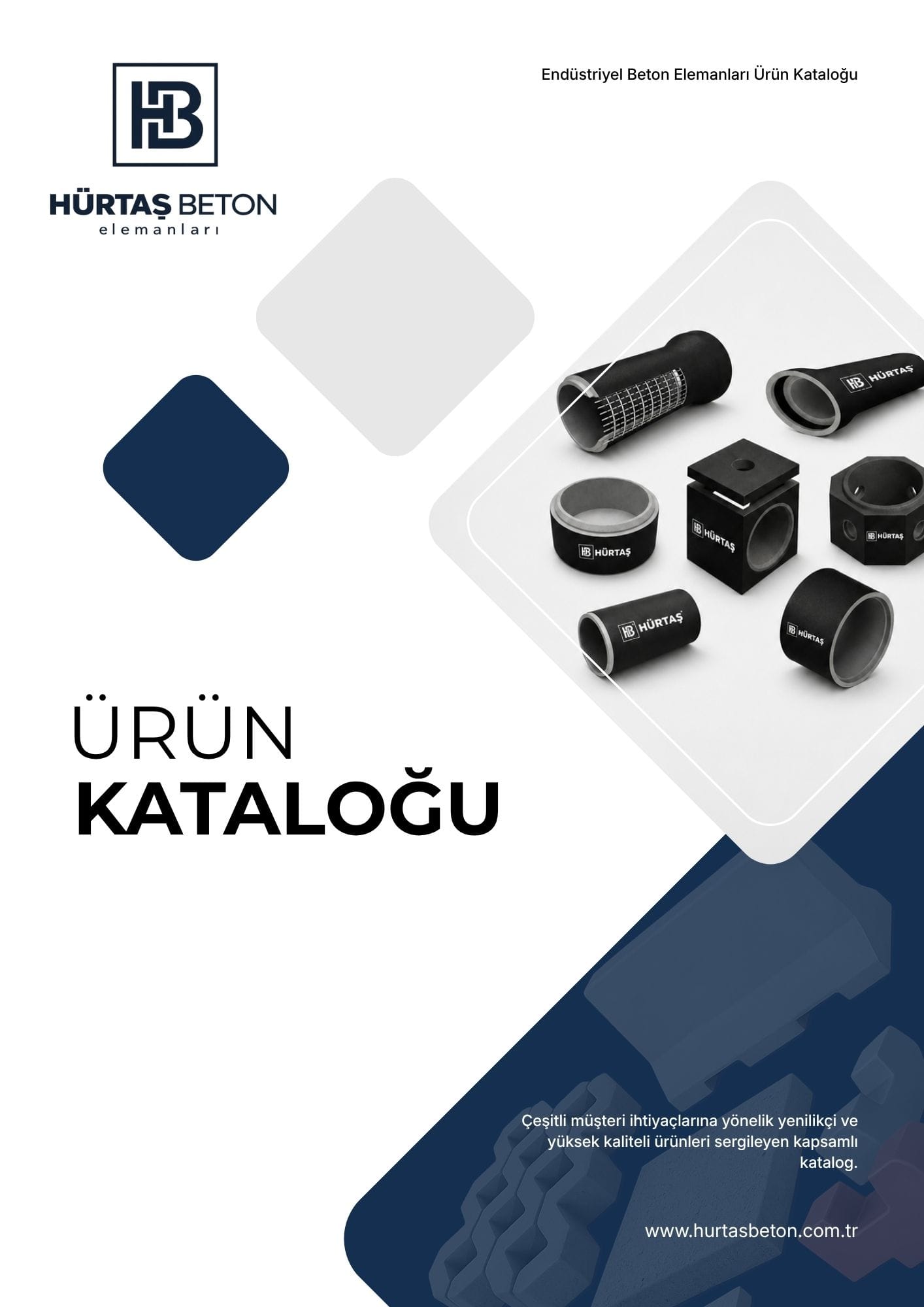 Hürtaş Beton Elemanları Katalog Sayfa 1